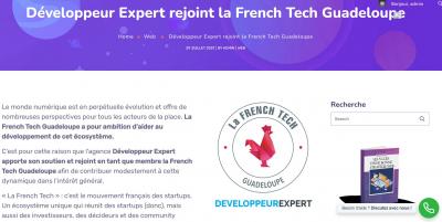 Développeur Expert apporte son soutien et rejoint en tant que membre la French Tech Guadeloupe afin de contribuer modestement à cette dynamique dans l’intérêt général.